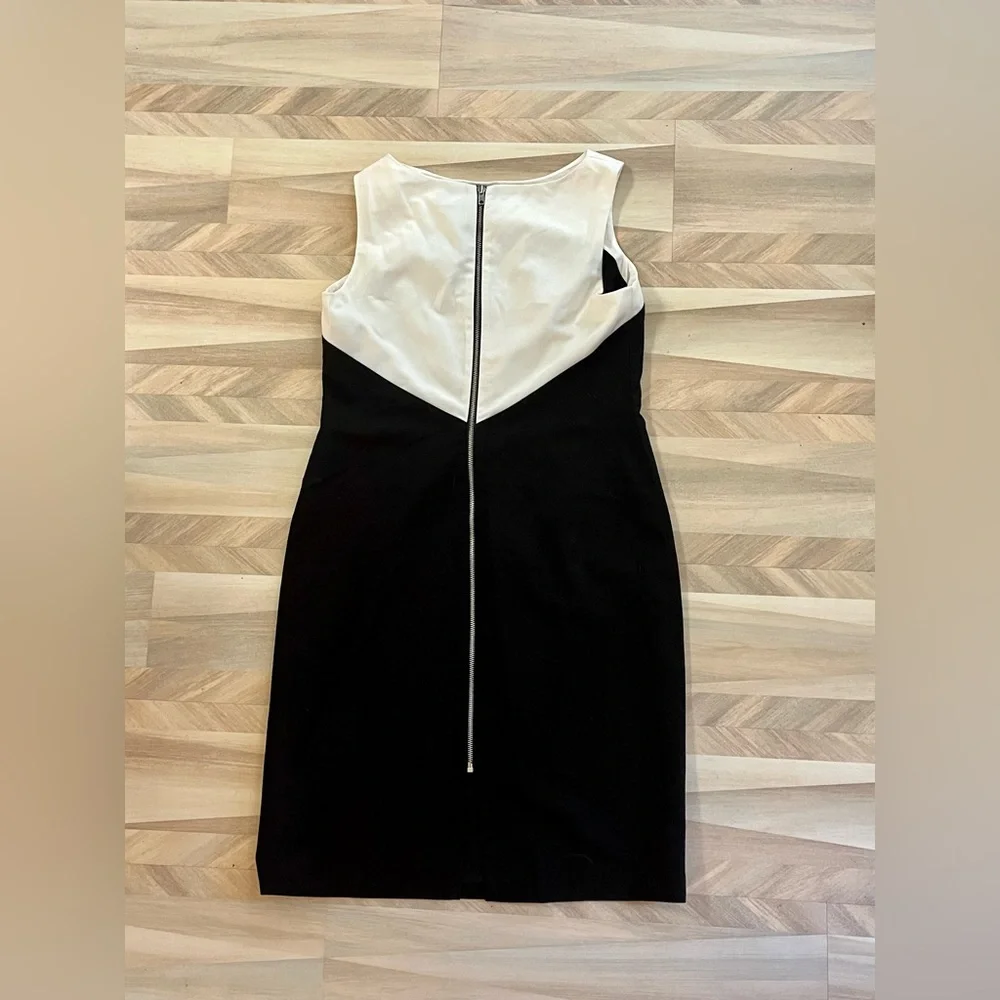 NWT- black & white professional dress - Picture 3 of 4